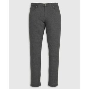 Johnnie O Pants Mens 40x34 Charcoal Gray Burbank Knit 5 Pocket Casual MSRP $178